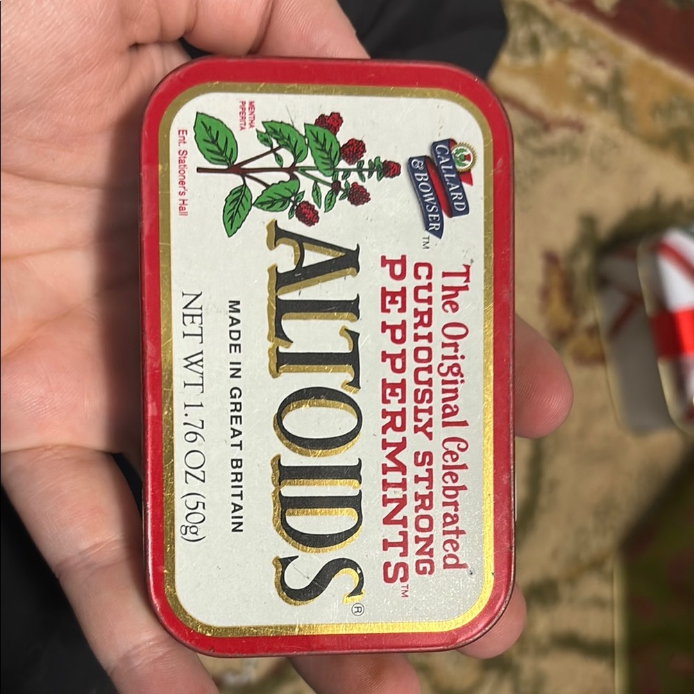Collectible Altoids Peppermint Tin